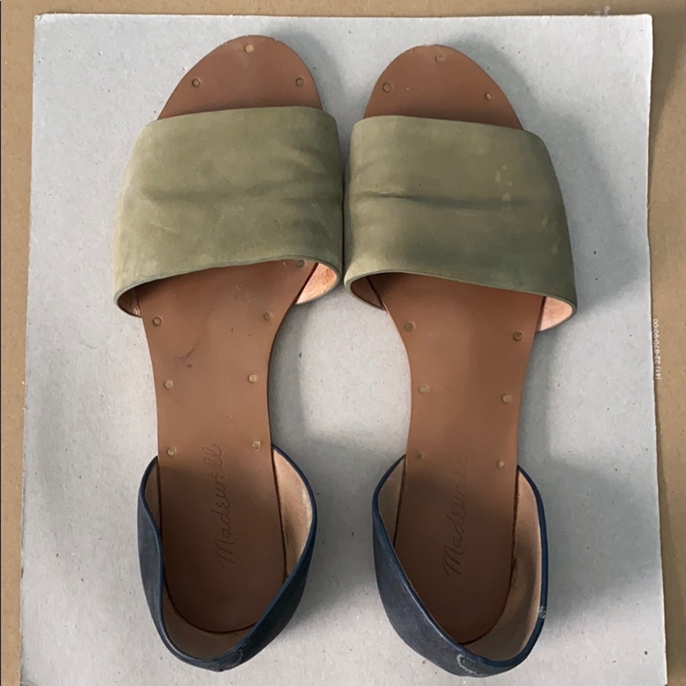 Madewell suede flats